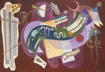 Rigide et courbé by 
																	Wassily Kandinsky